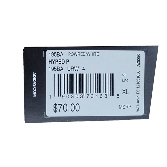 New Adidas Man Press Coverage Football Pants Size XL Red - Picture 6 of 12